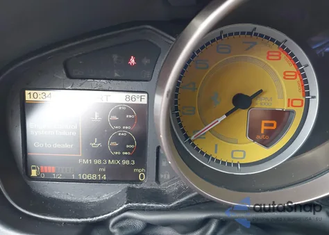 2010 Ferrari California из США, поврежденный, VIN ZFF65LJA2A0171436